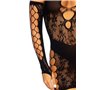 Мини-платье Leg Avenue Mini dress and matching gloves Black One Size