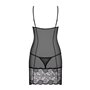 (SALE) Сорочка Obsessive Alluria chemise & thong L/XL