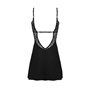 Сорочка Obsessive Bellastia chemise & thong XL/2XL