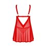 Бэби-долл Obsessive Elianes babydoll & thong XL/2XL