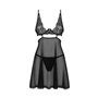Бэби-долл Obsessive Nutris babydoll & thong M/L