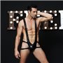 Чоловічий еротичний костюм "Відвертий Фред" One Size Black