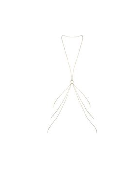 Ланцюжок для тіла Bijoux Indiscrets Magnifique 8 Body Chain - Gold, прикраса для тіла