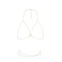 Ланцюжок портупея Bijoux Indiscrets Magnifique Bra Chain - Gold, прикраса на тіло