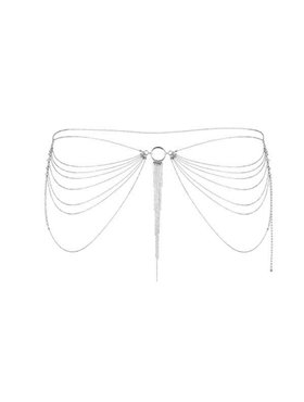 Ланцюжок трусики або ліф Bijoux Indiscrets Magnifique Waist Chain - silver, прикраса на тіло