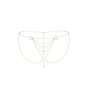Ланцюжок-трусики Bijoux Indiscrets Magnifique Bikini Chain – Gold, прикраса для тіла