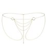 Ланцюжок-трусики Bijoux Indiscrets Magnifique Bikini Chain – Gold, прикраса для тіла