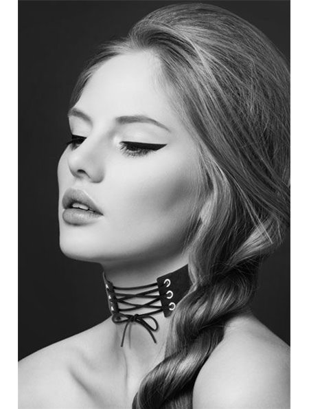 Чокер зі шнурівкою Bijoux Pour Toi - LACET, екошкіра