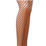 Колготки в сіточку без виділених трусиків Passion TI019 типу Кабаретка 3/4 (fishnet), nero