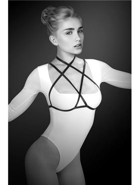 Портупея на груди Bijoux Pour Toi - LOLA, еластичний поліестер