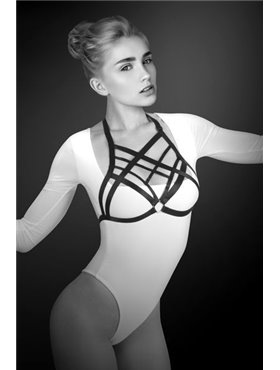 Портупея на груди Bijoux Pour Toi - CLARA, еластичний поліестер