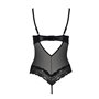 Боді з відкритими грудьми Passion Exclusive NORTH BODY S/M, black