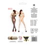 Розпродаж!!! Бодістокінг Passion BS022 white, комбінезон