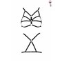 Бюстгальтер-стрепи Passion Exclusive ARMANDA BRA XXL/XXXL, black
