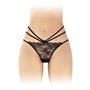 Трусики з відкритою попкою Fashion Secret Nadia Black SO4061 Fashion Secret (Франція) фото - Luxbikini
