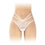 Трусики з відкритою попкою Fashion Secret Nadia White SO4063 Fashion Secret (Франція) фото - Luxbikini