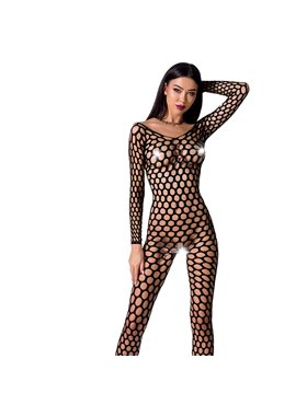 Бодістокінг з крупною сіткою Passion BS077 black