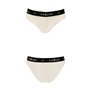 Трусики з широкою гумкою і мереживом Passion PS001 PANTIES M, ecru