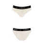 Трусики з широкою резинкою і мереживом Passion PS001 PANTIES XL, ecru