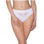 Трусики з широкою гумкою і мереживом Passion PS001 PANTIES S, white