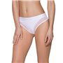 Трусики з прозорою вставкою Passion PS002 PANTIES S, white