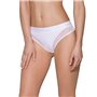 Трусики з прозорою вставкою Passion PS002 PANTIES XL, white