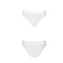 Трусики з прозорою вставкою Passion PS002 PANTIES XL, white