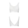 Топ з прозорою вставкою Passion PS002 TOP S, white