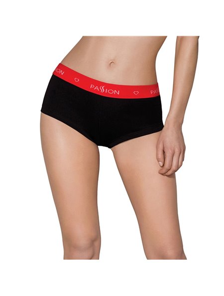 Трусики-шортики Passion PS003 PANTIES XL, black