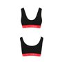 Спортивний топ на широких бретелях Passion PS003 TOP S, black