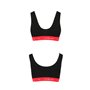 Спортивний топ на широких бретелях Passion PS003 TOP XL, black