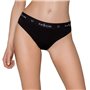 Трусики-сліпи з бавовни та еластаном Passion PS004 PANTIES XL, black
