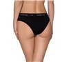 Трусики-сліпи з бавовни та еластаном Passion PS004 PANTIES XL, black