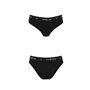 Трусики-сліпи з бавовни та еластаном Passion PS004 PANTIES XL, black