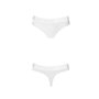 Трусики-бразиліана з бавовни Passion PS005 PANTIES XL, white