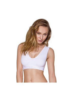 Спортивний топ з еластичної бавовни Passion PS005 TOP M, white