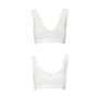 Спортивний топ з еластичної бавовни Passion PS005 TOP M, white