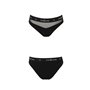 Трусики з прозорою вставкою Passion PS006 PANTIES L, black
