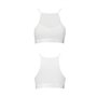 Спортивний топ з прозорою вставкою Passion PS006 TOP M, white