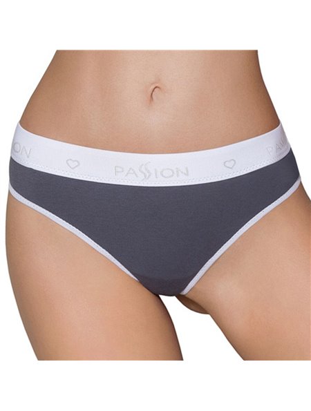 Спортивні трусики-стрінги Passion PS007 PANTIES dark grey, L
