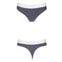 Спортивні трусики-стрінги Passion PS007 PANTIES dark grey, L