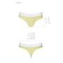 Спортивні трусики-стрінги Passion PS007 PANTIES M, yellow