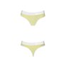 Спортивні трусики-стрінги Passion PS007 PANTIES XL, yellow