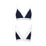 Спортивний топ з подвійними бретелями Passion PS007 TOP S, navy blue