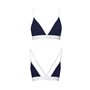 Спортивний топ з подвійними бретелями Passion PS007 TOP XL, navy blue