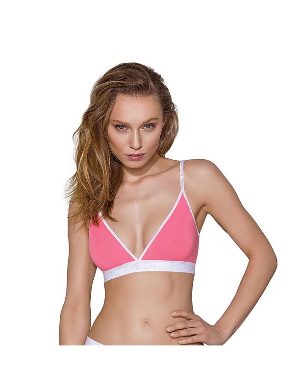 Спортивний топ з подвійними бретелями Passion PS007 TOP XL, pink