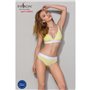 Спортивний топ з подвійними бретелями Passion PS007 TOP S, yellow