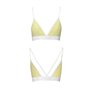 Спортивний топ з подвійними бретелями Passion PS007 TOP S, yellow