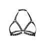 Портупея з металевими шипами Fetish Tentation Sexy Adjustable Chest Harness