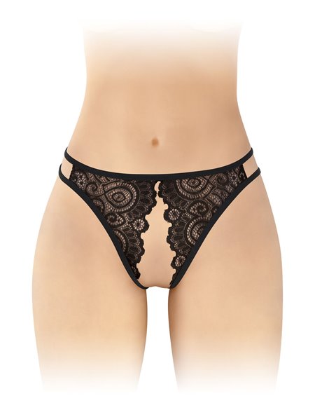 Трусики з доступом Fashion Secret Annette Black SO4715 Fashion Secret (Франція) фото - Luxbikini